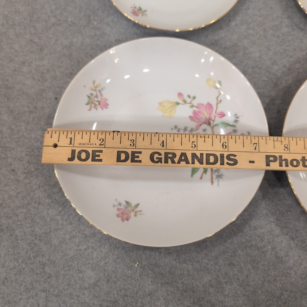Eschenbach Bavaria Baronet China Floral Plates and Bowls Set of 4 P1 192 - Picture 5 of 6